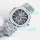 TW Swiss Copy Patek Philippe Nautilus V2 Grey Moon Phase Stainless Steel Watch (2)_th.jpg